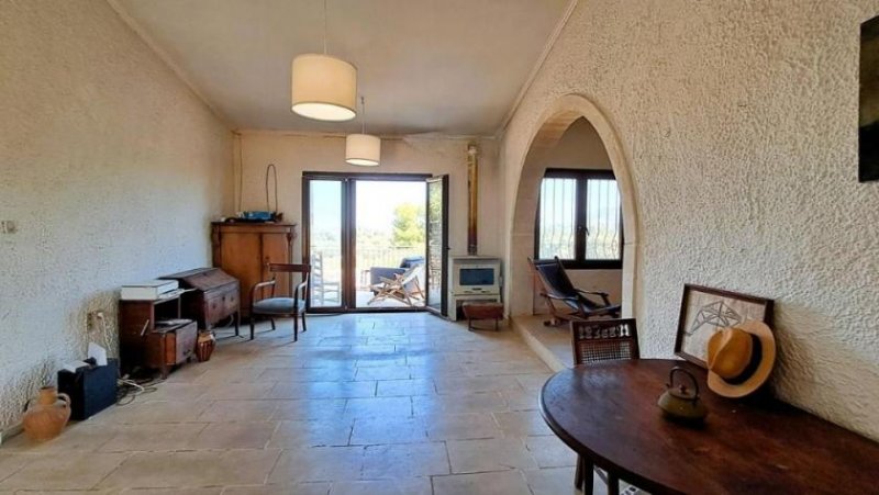 Vamos MIT VIDEO: Kreta, Vamos: Geräumige Villa mit Meer- und Bergblick auf weitläufigem Grundstück Haus kaufen